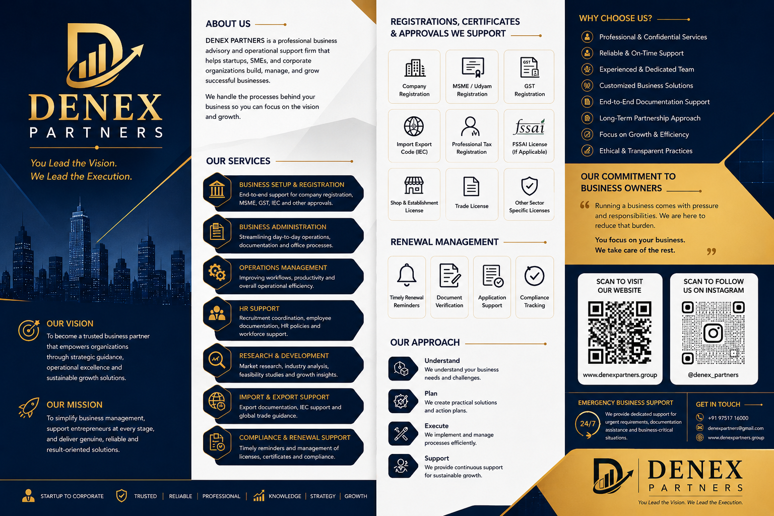 DENEX Brochure Preview